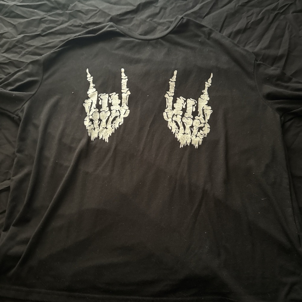 Black Graphic Men's Shirt